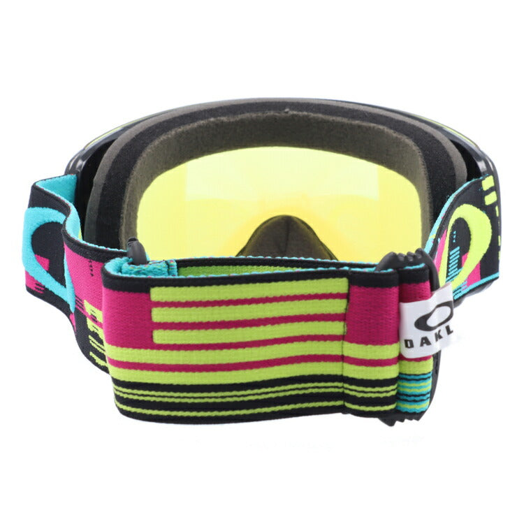 【眼鏡対応】オークリー ゴーグル フライトデッキ XM(M) OAKLEY FLIGHT DECK XM(M) OO7064-15 アジアンフィット ミラーレンズ メンズ レディース 男女兼用 スキー スノボ リムレス 【HI Yellow Iridium】 プレゼント