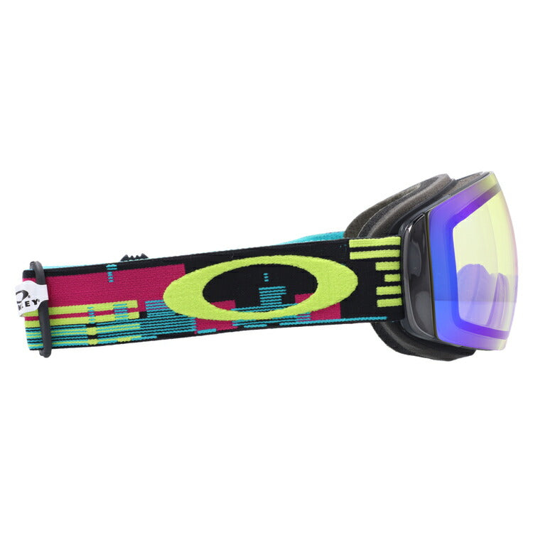 【眼鏡対応】オークリー ゴーグル フライトデッキ XM(M) OAKLEY FLIGHT DECK XM(M) OO7064-15 アジアンフィット ミラーレンズ メンズ レディース 男女兼用 スキー スノボ リムレス 【HI Yellow Iridium】 プレゼント