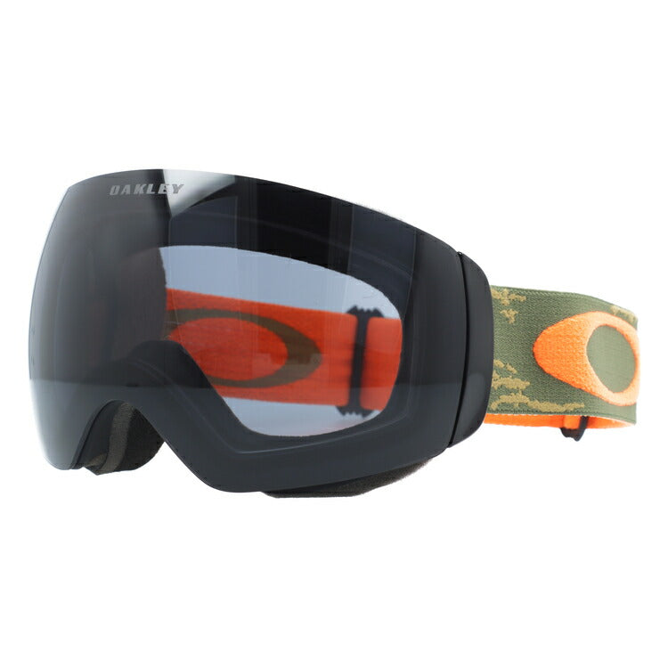 【眼鏡対応】オークリー ゴーグル フライトデッキ XM(M) OAKLEY FLIGHT DECK XM(M) OO7064-18 アジアンフィット メンズ レディース 男女兼用 スキー スノボ リムレス 【Dark Grey】 プレゼント
