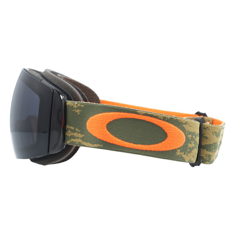 【眼鏡対応】オークリー ゴーグル フライトデッキ XM(M) OAKLEY FLIGHT DECK XM(M) OO7064-18 アジアンフィット メンズ レディース 男女兼用 スキー スノボ リムレス 【Dark Grey】 プレゼント