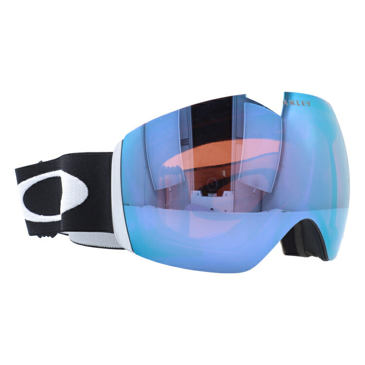【眼鏡対応】オークリー ゴーグル フライトデッキ XL(L) OAKLEY FLIGHT DECK XL(L) OO7050-20 レギュラーフィット プリズム メンズ レディース 男女兼用 スキー スノボ リムレス 【Prizm Snow Sapphire Iridium】 プレゼント