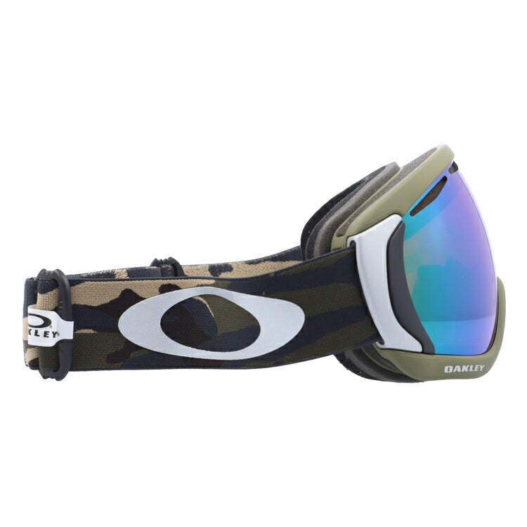 【眼鏡対応】オークリー ゴーグル キャノピー OAKLEY CANOPY OO7081-17 アジアンフィット プリズム メンズ レディース 男女兼用 シグネチャー スキーゴーグル スノーボード 【Prizm Jade Iridium】 プレゼント