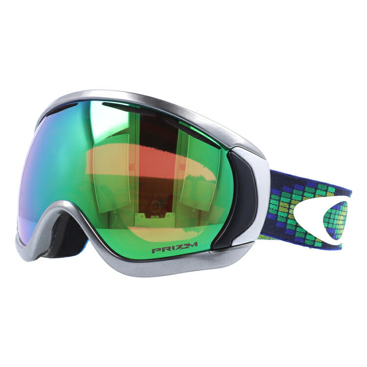 【眼鏡対応】オークリー ゴーグル キャノピー OAKLEY CANOPY OO7081-15 アジアンフィット プリズム メンズ レディース 男女兼用 スキーゴーグル スノーボード 【Prizm Jade Iridium】 プレゼント