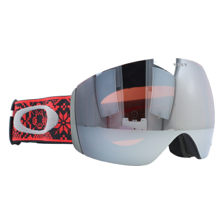 【訳あり】【眼鏡対応】オークリー ゴーグル フライトデッキ OAKLEY FLIGHT DECK OO7074-28 アジアンフィット プリズム メンズ レディース 男女兼用 シグネチャー スキーゴーグル スノーボード リムレス プレゼント
