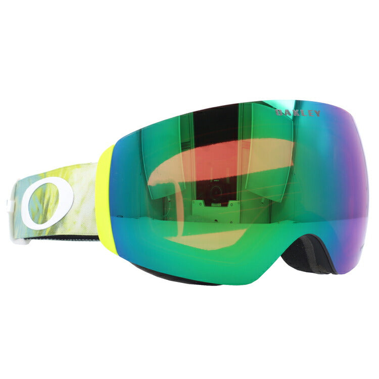 【眼鏡対応】オークリー ゴーグル フライトデッキ XM(M) OAKLEY FLIGHT DECK XM(M) OO7079-22 アジアンフィット プリズム メンズ レディース 男女兼用 スキー スノボ リムレス 【Prizm Snow Jade Iridium】 プレゼント