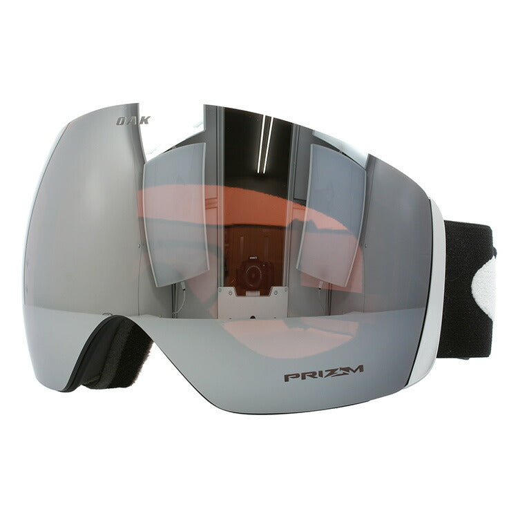 【眼鏡対応】オークリー ゴーグル フライトデッキ XL(L) OAKLEY プリズム レギュラーフィット FLIGHT DECK XL(L) OO7050-01 男女兼用 メンズ レディース スキー スノボ リムレス 【Prizm Black Iridium】 プレゼント