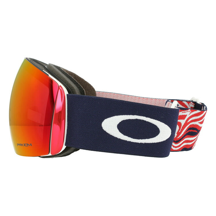 【訳あり】【眼鏡対応】オークリー ゴーグル フライトデッキ XL(L) OAKLEY プリズム レギュラーフィット FLIGHT DECK XL(L) OO7050-58 シグネチャー 男女兼用 メンズ レディース スキー スノボ リムレス プレゼント