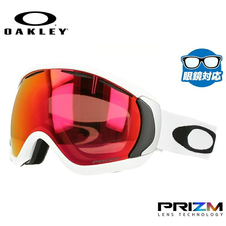 【眼鏡対応】オークリー ゴーグル キャノピー OAKLEY プリズム レギュラーフィット CANOPY OO7047-50 男女兼用 メンズ レディース スキーゴーグル スノーボード スノボ 【Prizm Torch Iridium】 プレゼント