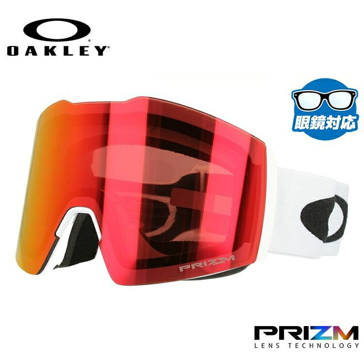 【眼鏡対応】オークリー ゴーグル フォールライン XL(L) OAKLEY プリズム グローバルフィット FALL LINE XL(L) OO7099-07 男女兼用 メンズ レディース スキー スノボ 【Prizm Torch Iridium】 プレゼント