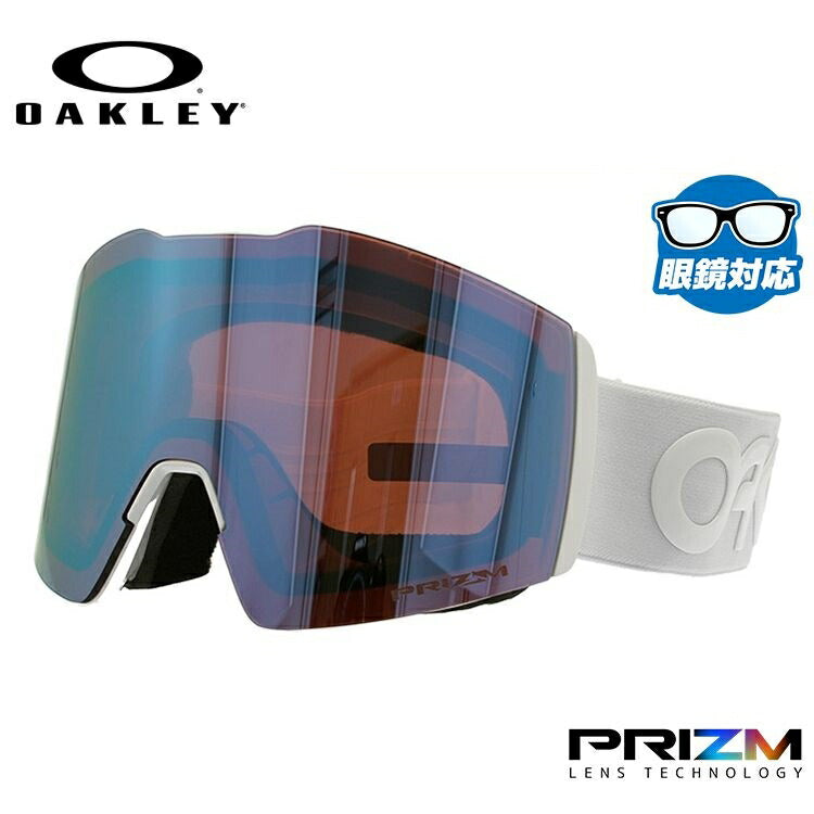 【眼鏡対応】オークリー ゴーグル フォールライン XL(L) OAKLEY プリズム グローバルフィット FALL LINE XL(L) OO7099-11 シグネチャー 男女兼用 メンズ レディース スキー スノボ 【Prizm Sapphire Iridium】 プレゼント