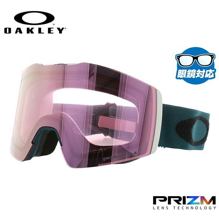 【眼鏡対応】オークリー ゴーグル フォールライン XM(M) OAKLEY プリズム グローバルフィット FALL LINE XM(M) OO7103-02 男女兼用 メンズ レディース スキー スノボ 【Prizm HI Pink Iridium】 プレゼント