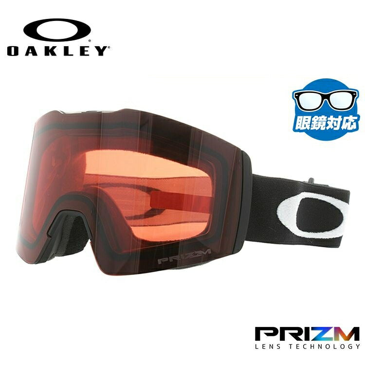 【眼鏡対応】オークリー ゴーグル フォールライン XM(M) OAKLEY プリズム グローバルフィット FALL LINE XM(M) OO7103-09 男女兼用 メンズ レディース スキー スノボ 【Prizm Rose】 プレゼント