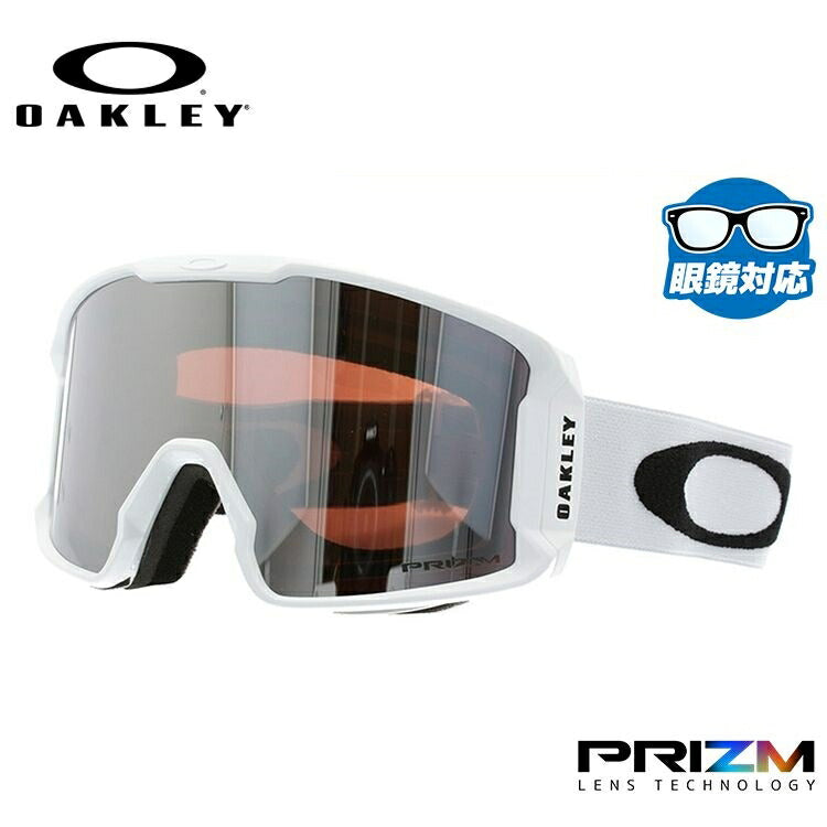 【眼鏡対応】オークリー ゴーグル ラインマイナーXM(M) OAKLEY プリズム レギュラーフィット LINE MINER XM(M) OO7093-07 男女兼用 メンズ レディース スキー スノボ 【Prizm Black Iridium】 プレゼント