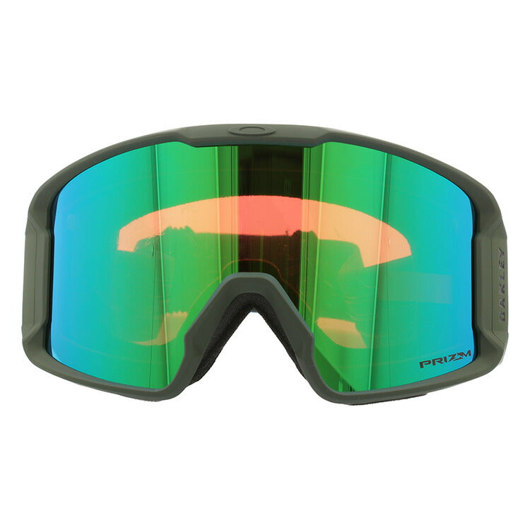 【訳あり】【眼鏡対応】オークリー ゴーグル ラインマイナーXM(M) OAKLEY プリズム レギュラーフィット LINE MINER XM(M) OO7093-22 男女兼用 メンズ レディース スキー スノボ 【Prizm Jade Iridium】 プレゼント