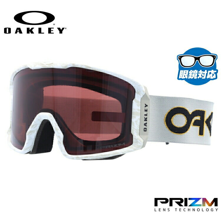 【眼鏡対応】オークリー ゴーグル ラインマイナー XL(L) プリズム グローバルフィット OAKLEY LINE MINER XL(L) OO7070-77 Stale Sandbech Signature Series ユニセックス メンズ レディース スキー スノボ 【Prizm Dark Grey】