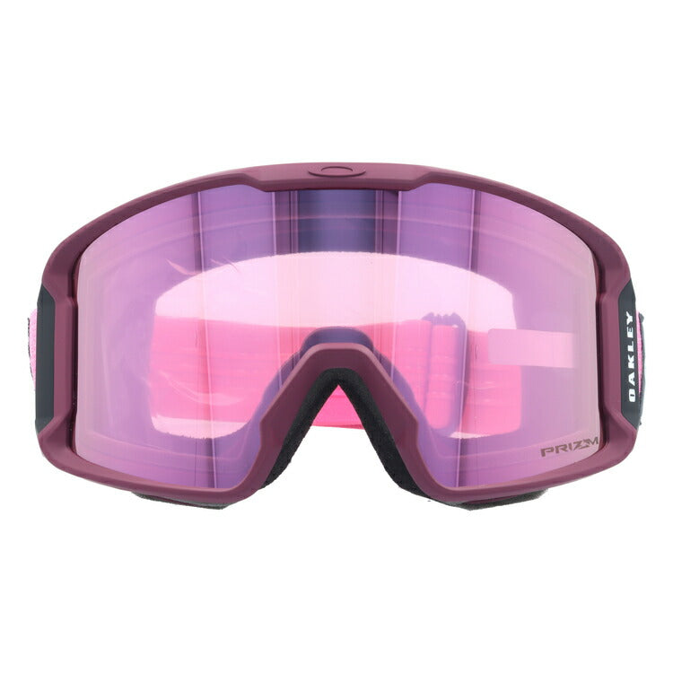 【眼鏡対応】オークリー ゴーグル ラインマイナー XM(M) プリズム グローバルフィット OAKLEY LINE MINER XM(M) OO7093-29 ユニセックス メンズ レディース スキー スノボ 【Prizm HI Pink】 プレゼント