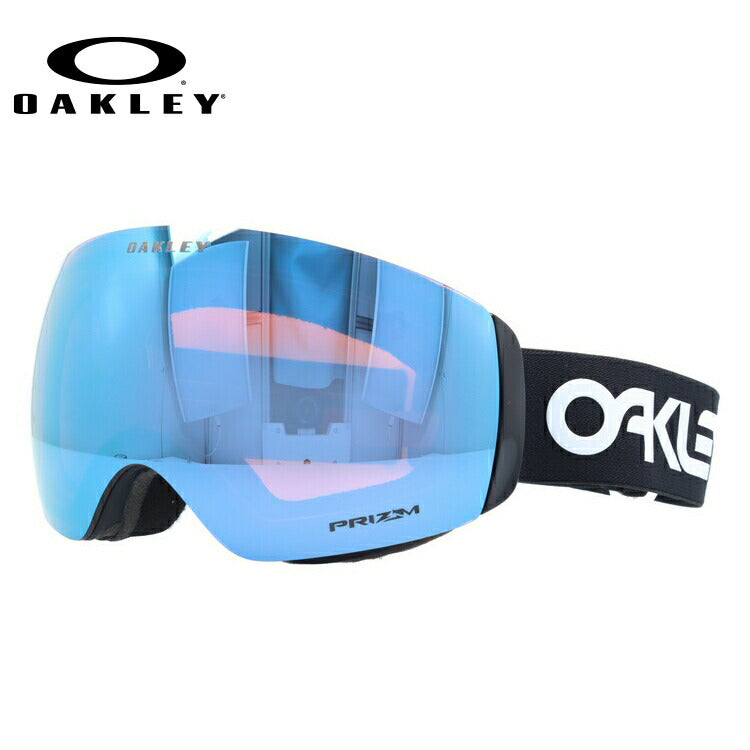 【眼鏡対応】オークリー ゴーグル フライトデッキ XM(M) プリズム グローバルフィット OAKLEY FLIGHT DECK XM(M) OO7064-92 Factory Pilot ユニセックス メンズ レディース スキー スノボ 【Prizm Sapphire Iridium】