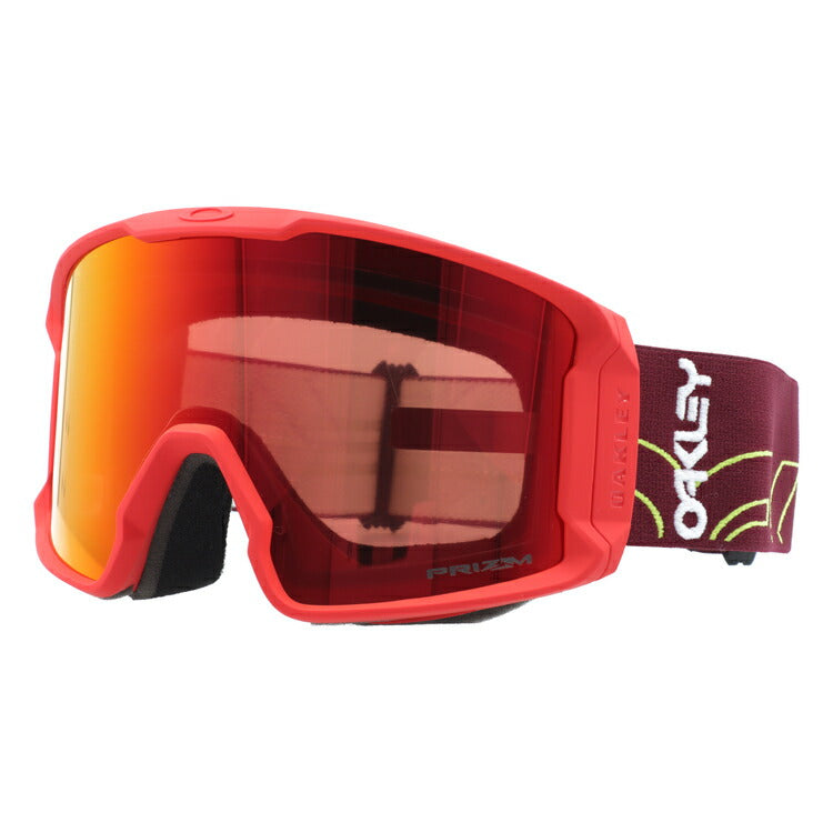 オークリー ゴーグル ラインマイナー XL(L) プリズム スタンダードフィット OAKLEY LINE MINER XL(L) OO7070-A1 平面ダブルレンズ 眼鏡対応 メンズ レディース 曇り止め スポーツ スノーボード スキー 紫外線 UVカット ブランド