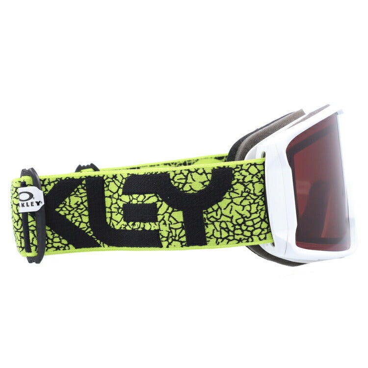 オークリー ゴーグル ラインマイナー XL(L) プリズム スタンダードフィット OAKLEY LINE MINER XL(L) OO7070-A0 ネオンイエロー 平面ダブルレンズ 眼鏡対応 曇り止め スポーツ スノーボード スキー 紫外線 UVカット 雪 冬 ブランド