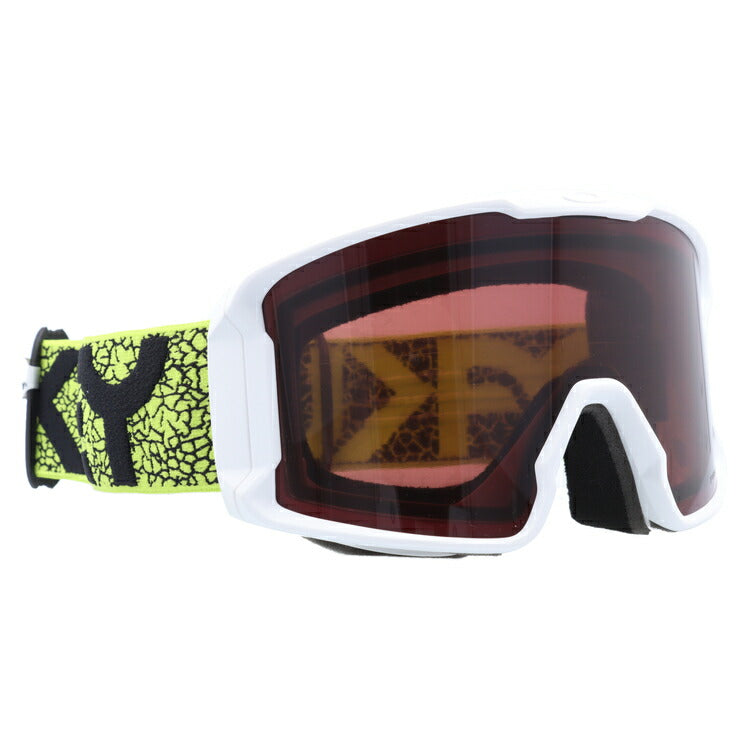 オークリー ゴーグル ラインマイナー XL(L) プリズム スタンダードフィット OAKLEY LINE MINER XL(L) OO7070-A0 ネオンイエロー 平面ダブルレンズ 眼鏡対応 曇り止め スポーツ スノーボード スキー 紫外線 UVカット 雪 冬 ブランド