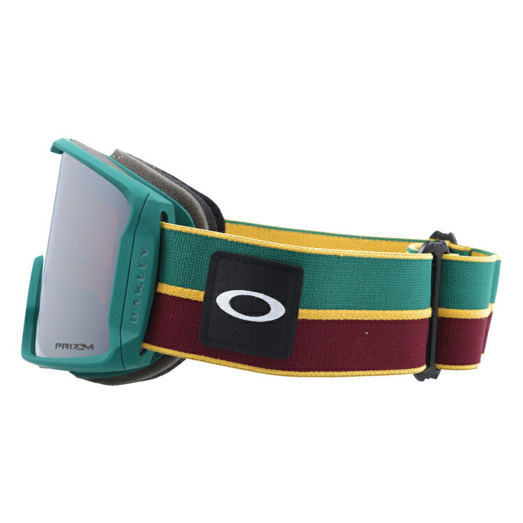 オークリー ゴーグル ラインマイナー XL(L) プリズム スタンダードフィット OAKLEY LINE MINER XL(L) OO7070-A3 50/50 Collections グリーン 平面ダブルレンズ 眼鏡対応 曇り止め スポーツ スノーボード スキー 紫外線 UVカット 雪 冬 ブランド