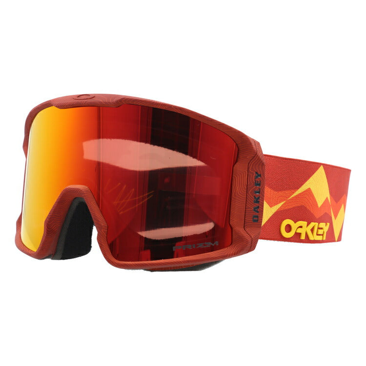 オークリー ゴーグル ラインマイナー XL(L) プリズム スタンダードフィット OAKLEY LINE MINER XL(L) OO7070-A9 Sage Kotsenburg 平面ダブルレンズ 眼鏡対応 曇り止め スポーツ スノーボード スキー 紫外線 UVカット 雪 冬 ブランド