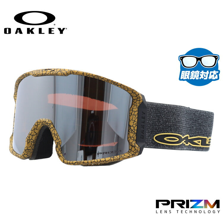 オークリー ゴーグル ラインマイナー XL(L) プリズム スタンダードフィット OAKLEY LINE MINER XL(L) OO7070-B3 Stale Sandbech 平面ダブルレンズ 眼鏡対応 曇り止め スポーツ スノーボード スキー 紫外線 UVカット 雪 冬 ブランド