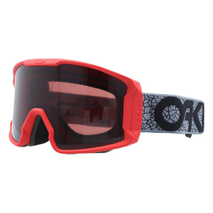 オークリー ゴーグル ラインマイナー XM(M) プリズム スタンダードフィット OAKLEY LINE MINER XM(M) OO7093-60 平面ダブルレンズ 眼鏡対応 曇り止め スポーツ スノーボード スキー 紫外線 UVカット 雪 冬 ブランド