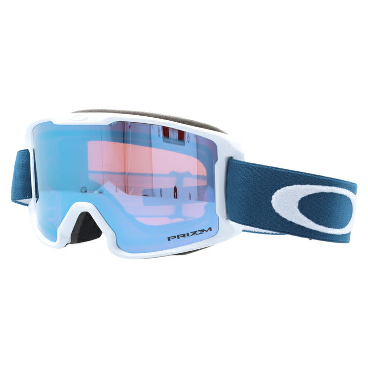 【キッズ・ジュニア用】オークリー ゴーグル ライン マイナー ユース プリズム スタンダードフィット OAKLEY LINE MINER YOUTH OO7095-40 平面ダブルレンズ 眼鏡対応 曇り止め スポーツ スノーボード スキー 紫外線 UVカット 雪 冬 ブランド