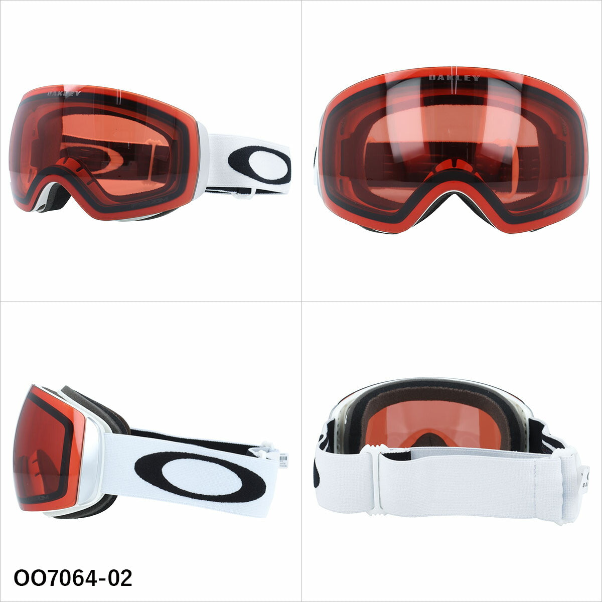 オークリー ゴーグル フライトデッキ XM プリズム ミラーレンズ レギュラーフィット(グローバルフィット) OAKLEY FLIGHT DECK XM OO7064 全3カラー OO7064-02/OO7064-39/OO7064-44 球面レンズ 眼鏡対応 曇りにくい ユニセックス メンズ レディース