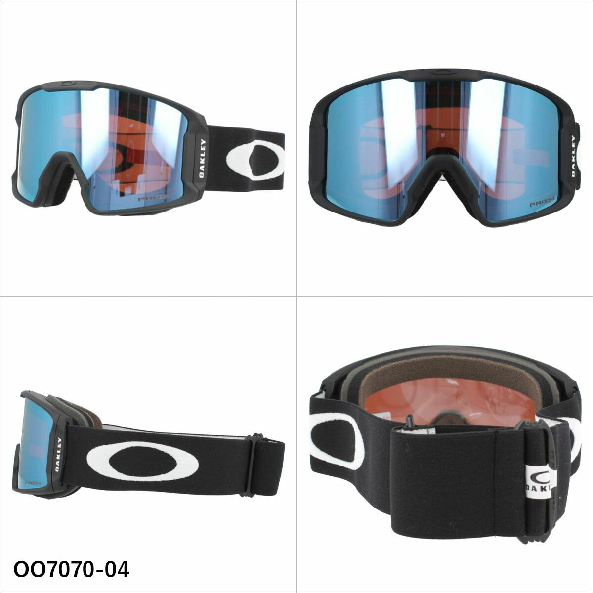 オークリー ゴーグル ラインマイナー XL プリズム ミラーレンズ レギュラーフィット(グローバルフィット) OAKLEY LINE MINER XL OO7070-04/OO7070-65/OO7070-73/OO7070-92/OO7070-93/OO7070-98/OO7070-A1/OO7070-A6/OO7070-B4 平面レンズ ユニセックス メンズ レディース