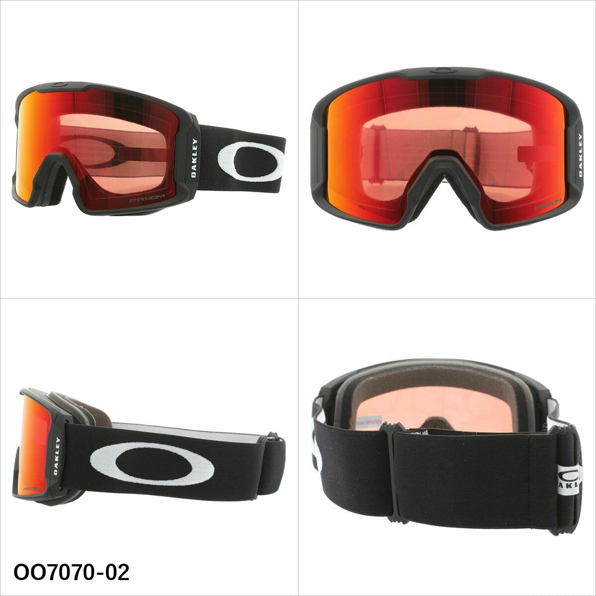 オークリー ゴーグル ラインマイナー XL プリズム ミラーレンズ レギュラーフィット(グローバルフィット) OAKLEY LINE MINER XL OO7070 全4カラー OO7070-02/OO7070-13/OO7070-14/OO7070-71 平面レンズ 眼鏡対応 曇りにくい ユニセックス メンズ レディース