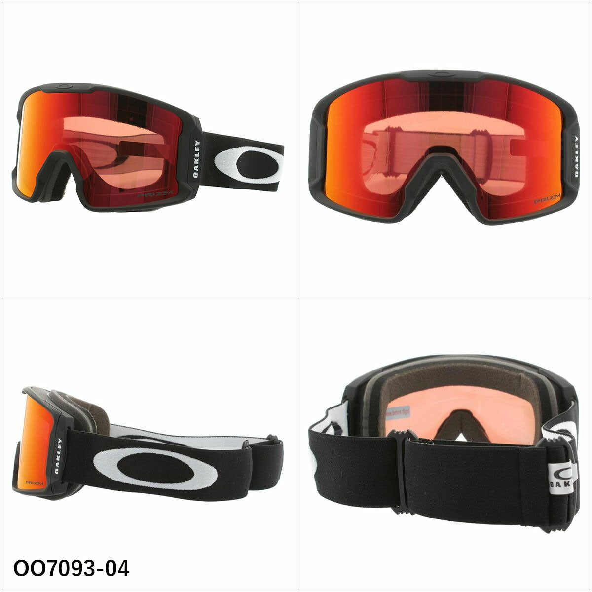 オークリー ゴーグル ラインマイナー XM プリズム ミラーレンズ レギュラーフィット OAKLEY LINE MINER XM OO7093 全3カラー OO7093-04/OO7093-39/OO7093-67 女性/小顔の男性向けサイズ 平面レンズ 曇りにくい 眼鏡対応 ユニセックス メンズ レディース