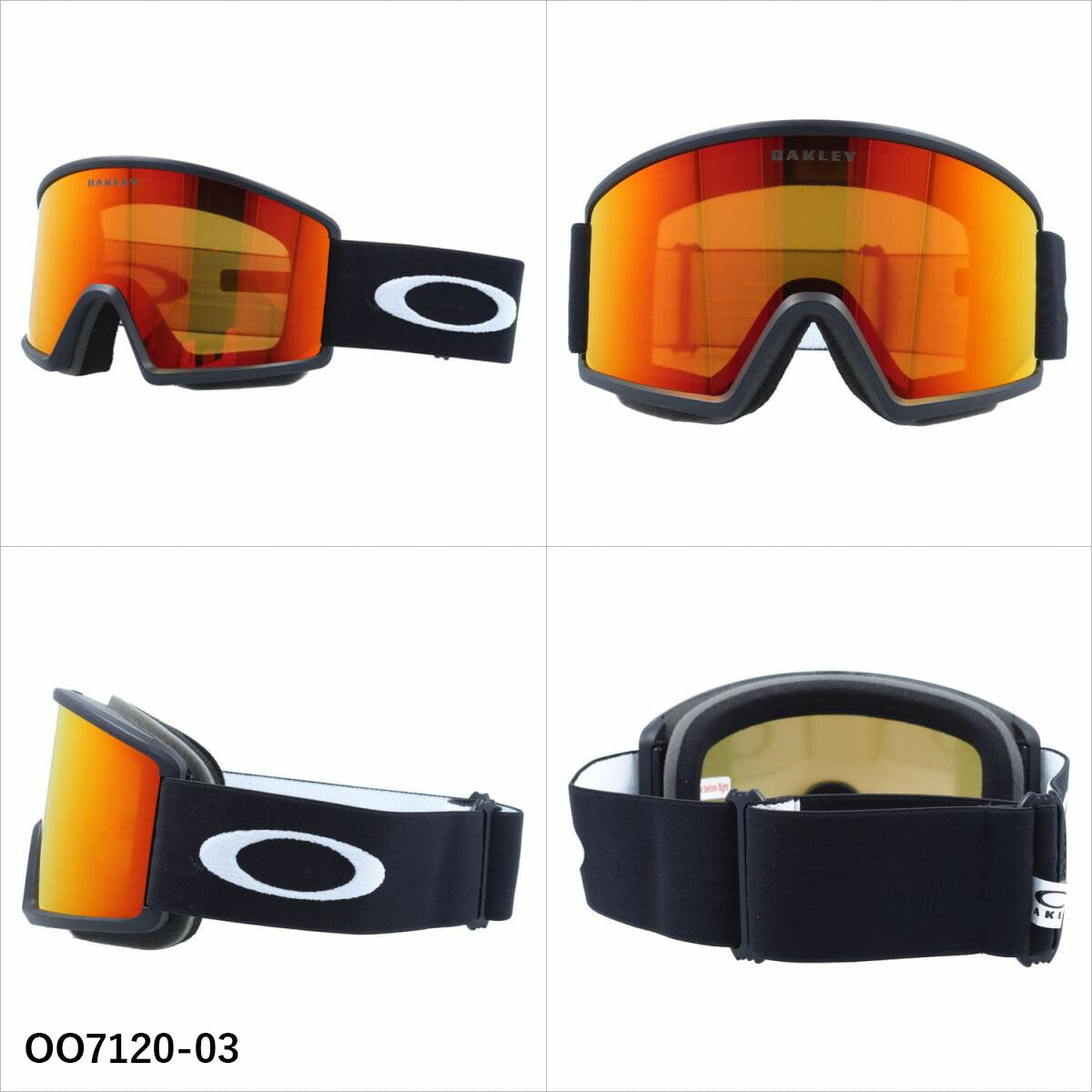 オークリー ゴーグル ターゲットライン L ミラーレンズ レギュラーフィット(グローバルフィット) OAKLEY TARGET LINE L OO7120 全3カラー OO7120-03/OO7120-09/OO7120-14 平面レンズ 曇りにくい 眼鏡対応 ユニセックス メンズ レディース