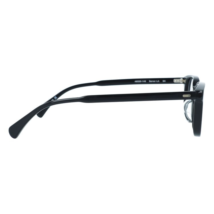 【国内正規品】オリバーピープルズ メガネフレーム サーヴァーエルエー 伊達メガネ アジアンフィット Oliver Peoples SARVER-LA OV7962 BK 49サイズ スクエア型 ヴィンテージ 日本製 ユニセックス メンズ レディース