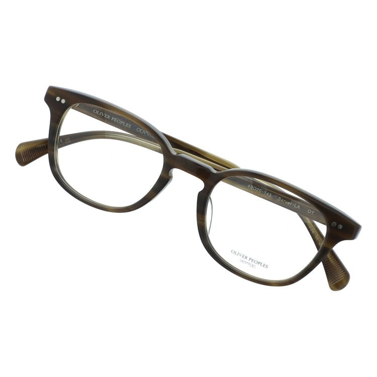 【国内正規品】オリバーピープルズ メガネフレーム サーヴァーエルエー 伊達メガネ アジアンフィット Oliver Peoples SARVER-LA OV7962 OT 49サイズ スクエア型 ヴィンテージ 日本製 ユニセックス メンズ レディース
