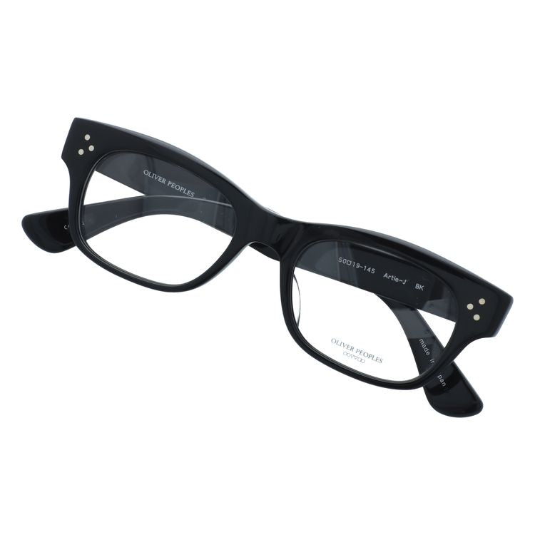 【国内正規品】オリバーピープルズ メガネフレーム アーティージェイ 伊達メガネ アジアンフィット Oliver Peoples ARTIE-J OV7995 BK 50サイズ スクエア型 ヴィンテージ 日本製 ユニセックス メンズ レディース