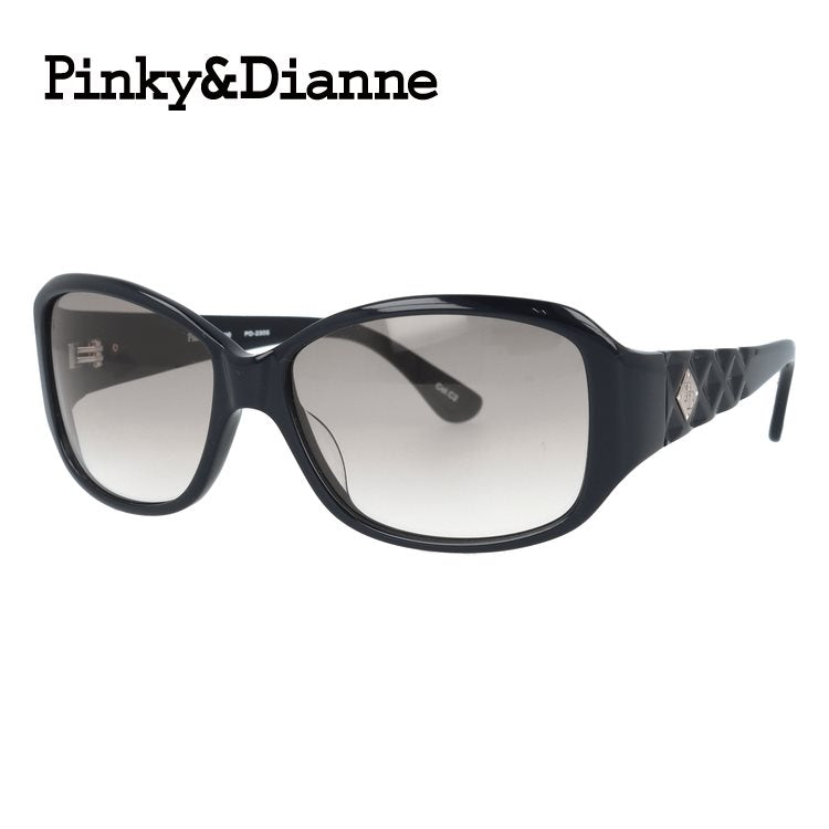 ピンキー&ダイアン サングラス アジアンフィット Pinky&Dianne PD2305-2 59サイズ スクエア型 ユニセックス メンズ レディース