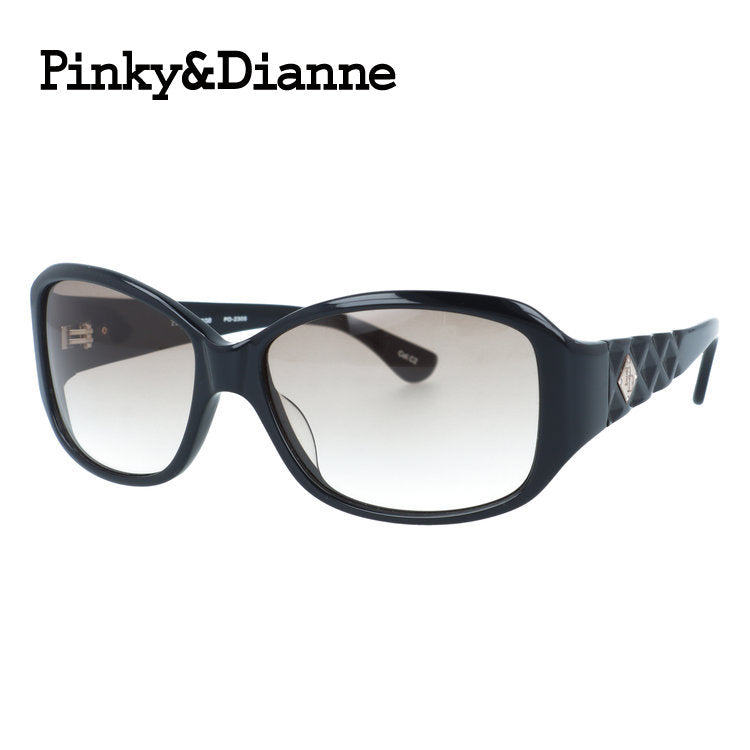【訳あり】ピンキー&ダイアン サングラス アジアンフィット PINKY & DIANNE PD2305-2 59サイズ バタフライ型 ユニセックス メンズ レディース