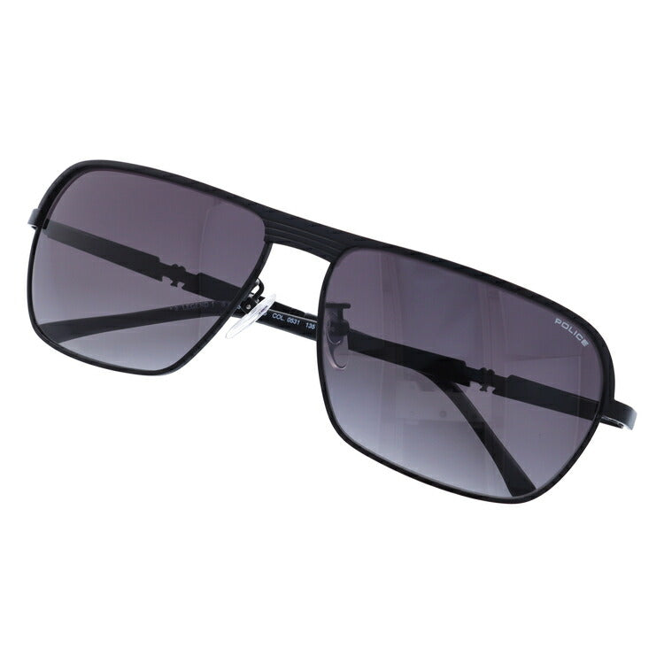 【国内正規品】ポリス サングラス POLICE S8745M 0531 ブラック/スモーク イタリア製 メンズ UVカット ラッピング無料