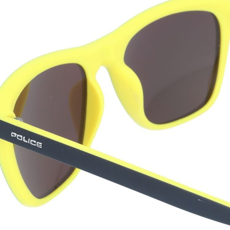 【国内正規品】ポリス サングラス ミラーレンズ レギュラーフィット POLICE HOT 1 S1936M B29C 53サイズ ウェリントン ユニセックス メンズ レディース イタリア製