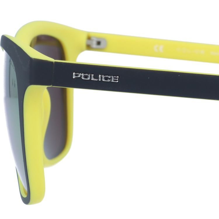 【国内正規品】ポリス サングラス ミラーレンズ レギュラーフィット POLICE HOT 1 S1936M B29C 53サイズ ウェリントン ユニセックス メンズ レディース イタリア製