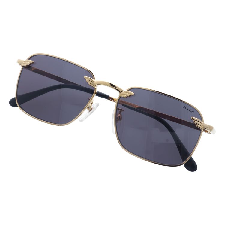 【訳あり】【国内正規品】ポリス サングラス POLICE 30th Anniversary Limited Edition S8894J 0300 55サイズ スクエア ユニセックス メンズ レディース イタリア製