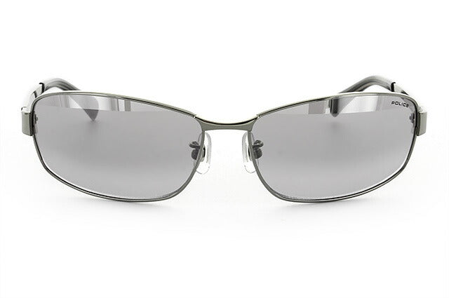 【訳あり】ポリス サングラス POLICE S8910J 583K 61サイズ アジアンフィット ミラーレンズ メンズ スクエア型 UVカット ラッピング無料