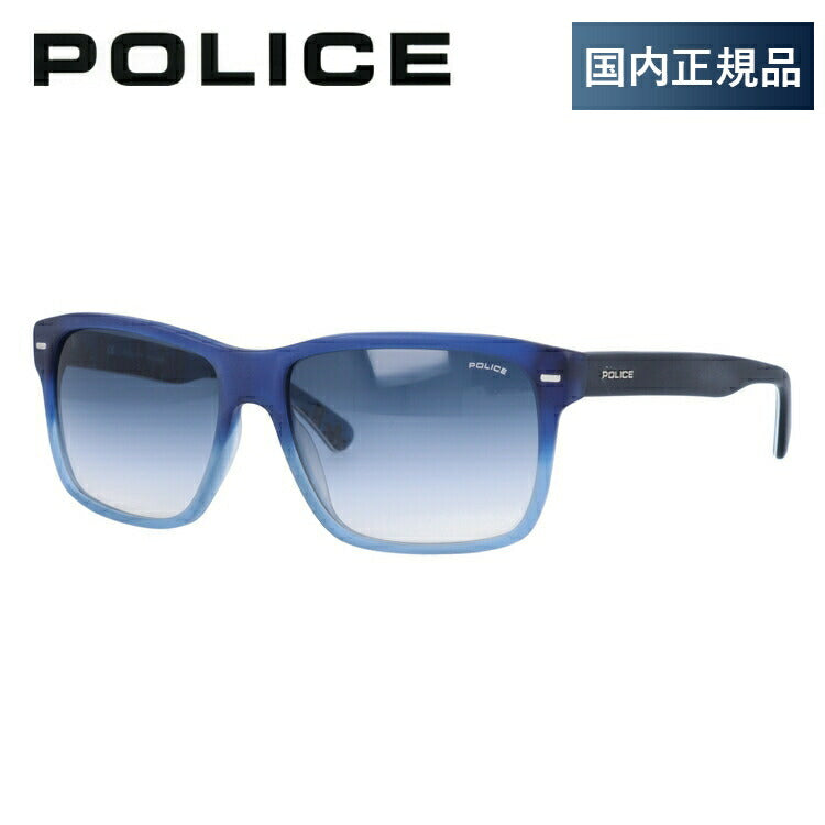 【国内正規品】ポリス サングラス レギュラーフィット POLICE S1860M W60M 58サイズ ウェリントン型 メンズ UVカット ラッピング無料