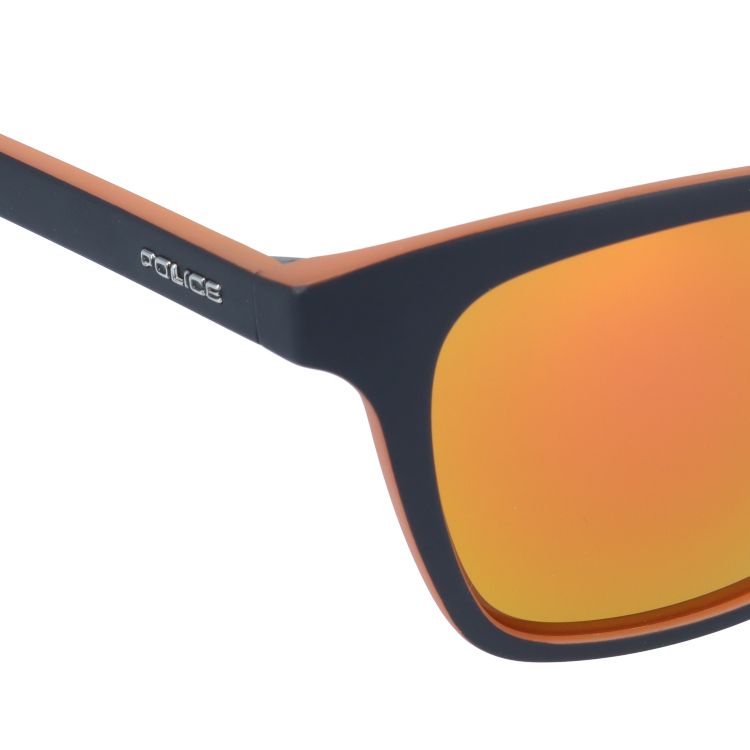 【国内正規品】ポリス サングラス ミラーレンズ レギュラーフィット POLICE HOT 1 S1936M 6HYC 53サイズ ウェリントン ユニセックス メンズ レディース イタリア製