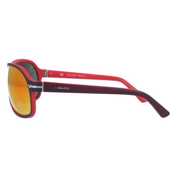 【訳あり】【国内正規品】ポリス サングラス ミラーレンズ レギュラーフィット POLICE MOXIE 2 S1959M NVBJ 64サイズ ティアドロップ ユニセックス メンズ レディース イタリア製