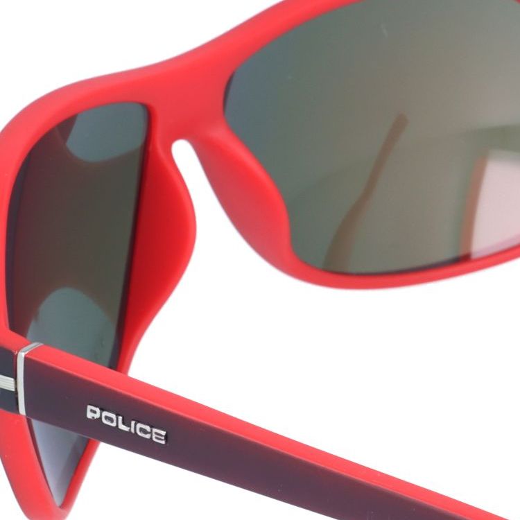 【訳あり】【国内正規品】ポリス サングラス ミラーレンズ レギュラーフィット POLICE MOXIE 2 S1959M NVBJ 64サイズ ティアドロップ ユニセックス メンズ レディース イタリア製