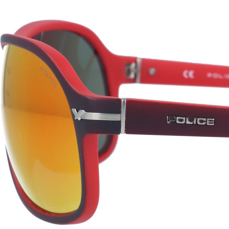 【国内正規品】ポリス サングラス ミラーレンズ レギュラーフィット POLICE MOXIE 2 S1959M NVBJ 64サイズ ティアドロップ ユニセックス メンズ レディース イタリア製