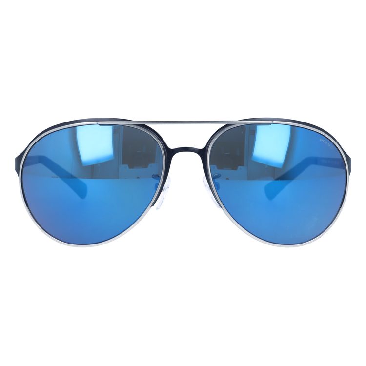 【国内正規品】ポリス サングラス ミラーレンズ POLICE MOMENTUM 3 S8951M 502B 63サイズ ティアドロップ ユニセックス メンズ レディース イタリア製